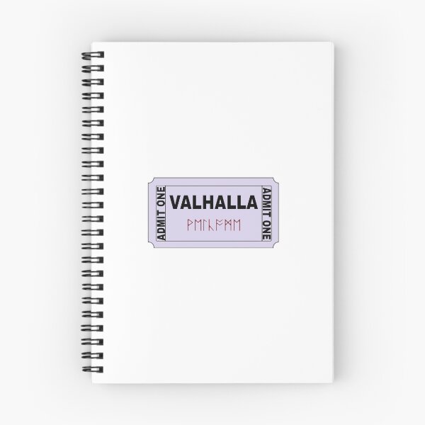 Item preview, Boleto a Valhalla designed and sold by Crazytrain77.