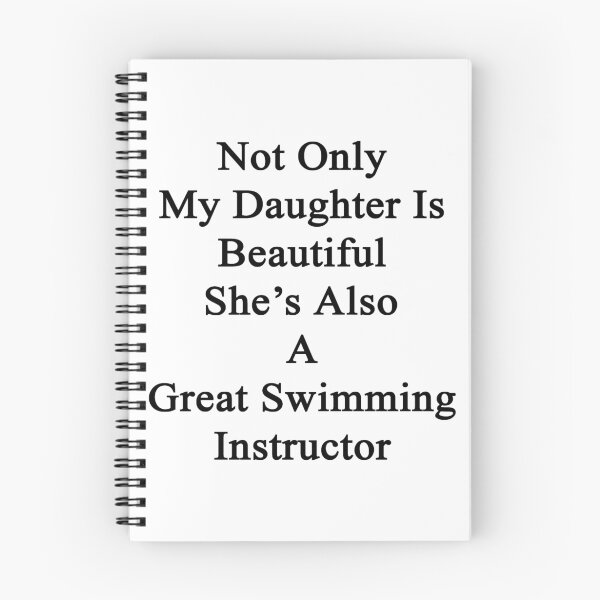 Aperçu de l'œuvre Not Only My Daughter Is Beautiful She's Also A Great Swimming Instructor créée et vendue par supernova23.