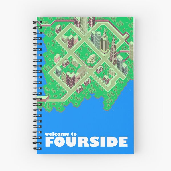 Item preview, Map of Fourside designed and sold by kschruder.