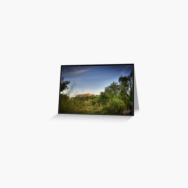 Acropolis of Athens Greece Greeting Card