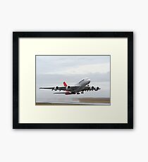 Qantas A 380 Nancy Bird Walton At Avalon Airshow 2009 Framed Print