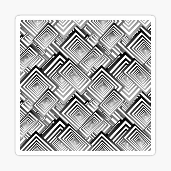 Item preview, Optical Art | Op Art | The Abstraction of Cubist Collage designed and sold by Gascondi.
