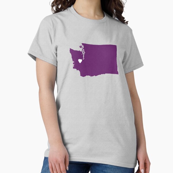 Washington Love in Purple Classic T-Shirt