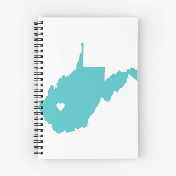 Item preview, West Virginia Love in Turquoise designed and sold by Maren Misner.