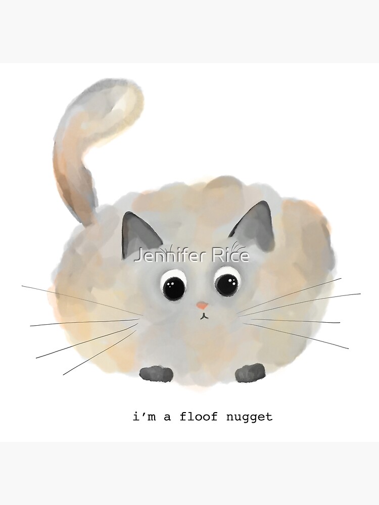 Floof Nugget Greeting Card for Sale by Jennifer Rice