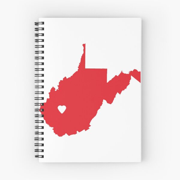 Item preview, West Virginia Love in Red designed and sold by Maren Misner.