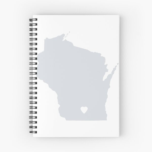 Item preview, Wisconsin Love in Gray designed and sold by Maren Misner.