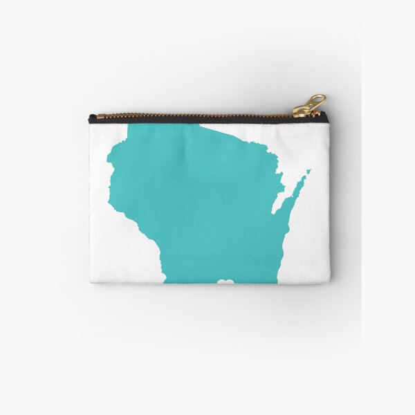 Item preview, Wisconsin Love in Turquoise designed and sold by Maren Misner.