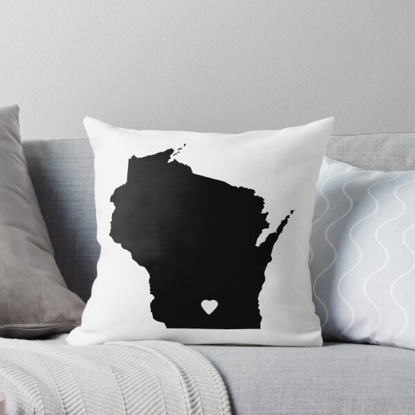 Item preview, Wisconsin Love in Black designed and sold by Maren Misner.