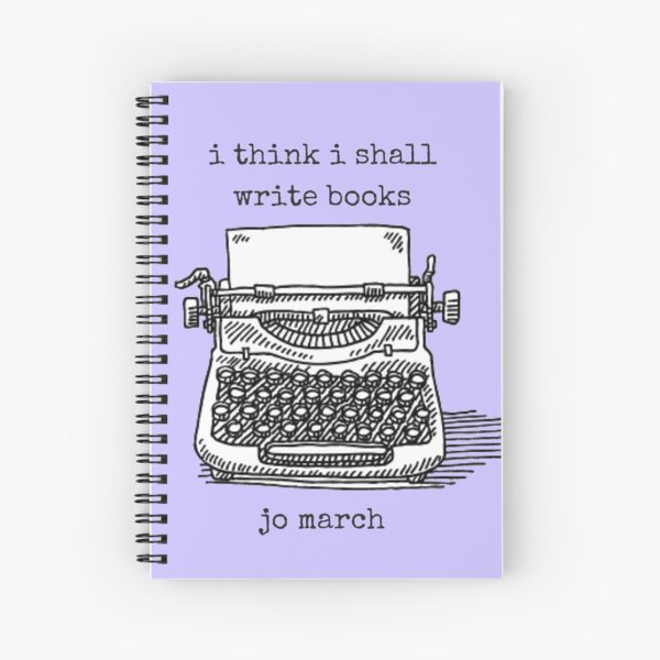 Item preview, I Think I Shall Write Books designed and sold by erin212.