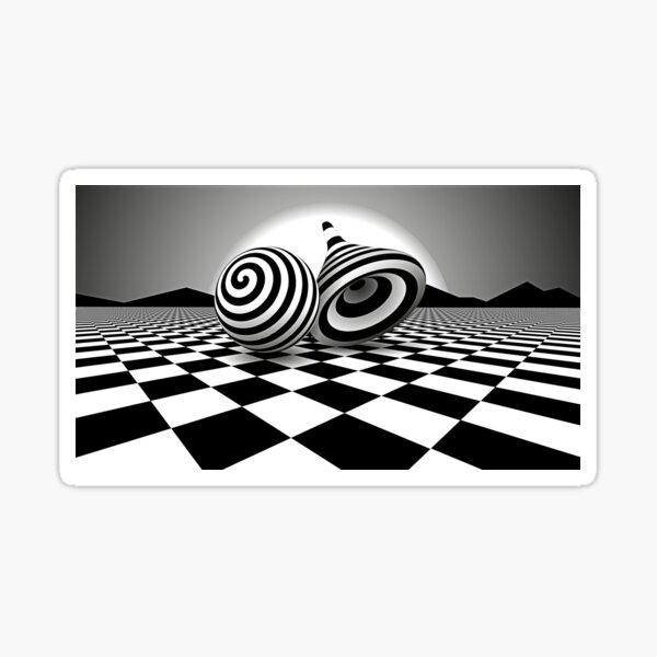 Item preview, Optical Art - Op Art | Optical effects through pattern and line designed and sold by Gascondi.