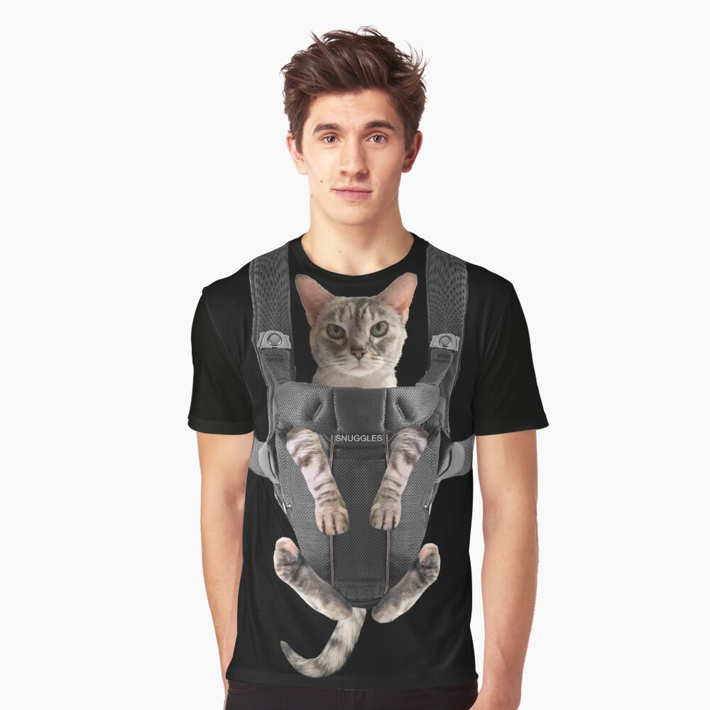 cat carrier t shirt