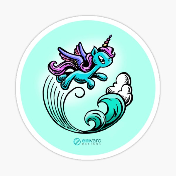 Kyrie the Unicorn Sticker