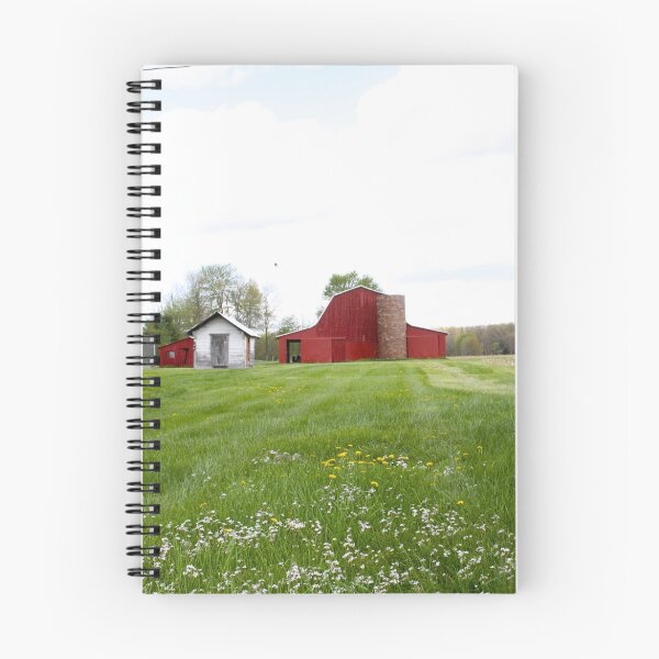 Item preview, RED BARN IN APRIL designed and sold by Pauline Evans.