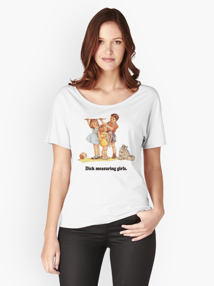 Dick Measuring Girls Tshirt B