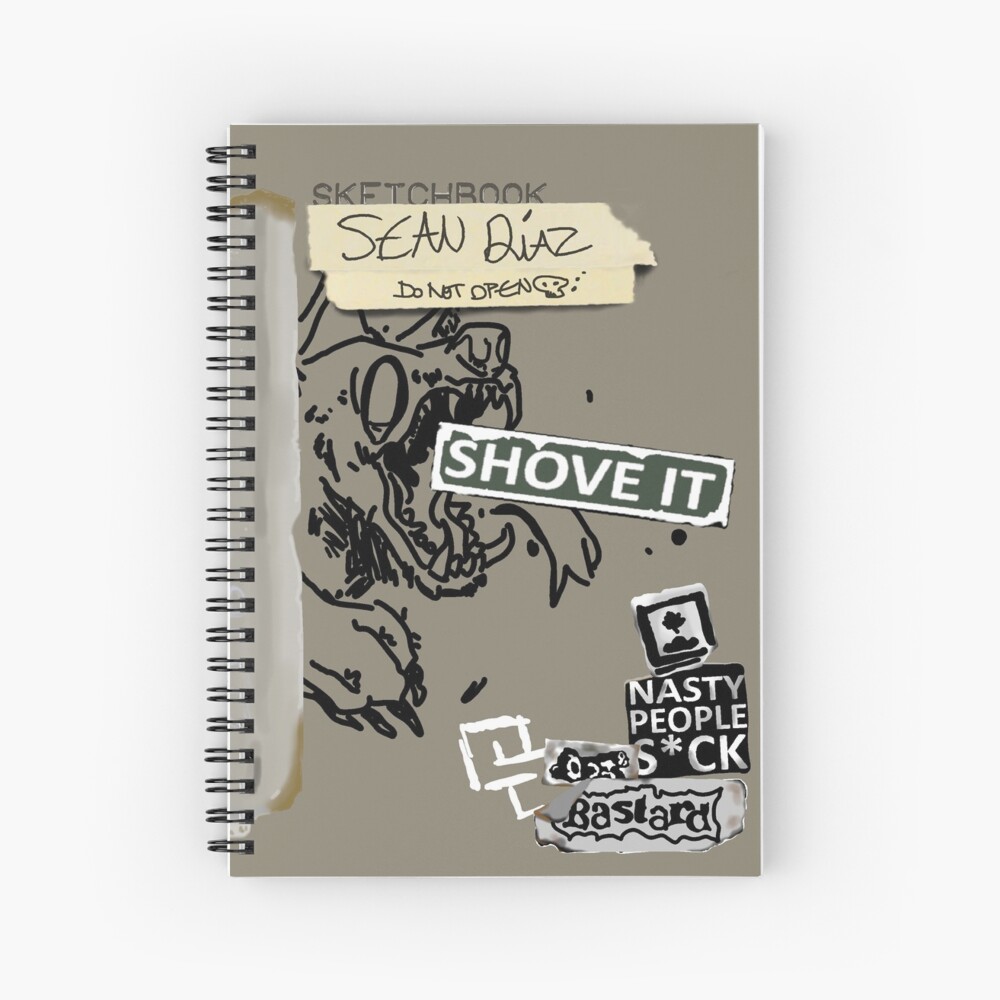 Sean's Sketchbook ( Life is Strange 2 ) Spiral Notebook