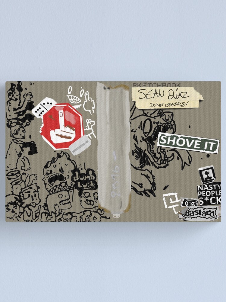 "Sean's Sketchbook ( Life is Strange 2 )" Canvas Print by ...