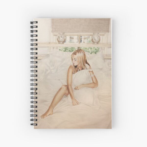 Airbrush Portrait - Louise Redknapp Spiral Notebook