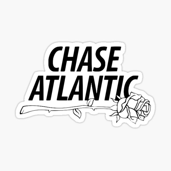 chase atlantic logo rose Sticker