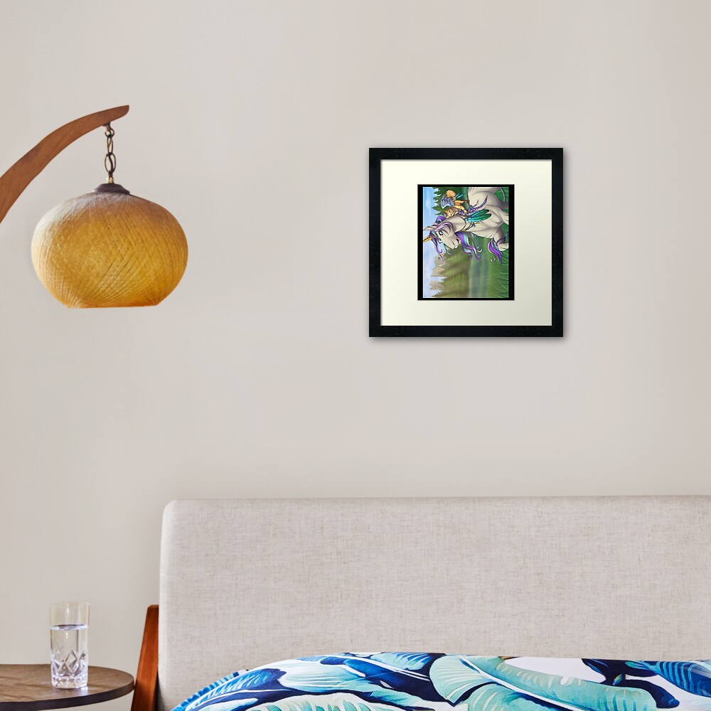 Item preview, Framed Art Print designed and sold by cybercat.