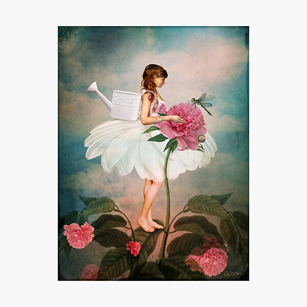 Small talk (Page of Wands) Photographic Print