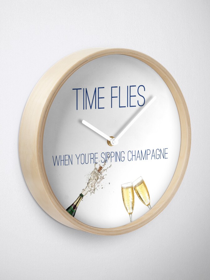 Alternate view of Hamptons to Hollywood | Time Flies... Clock