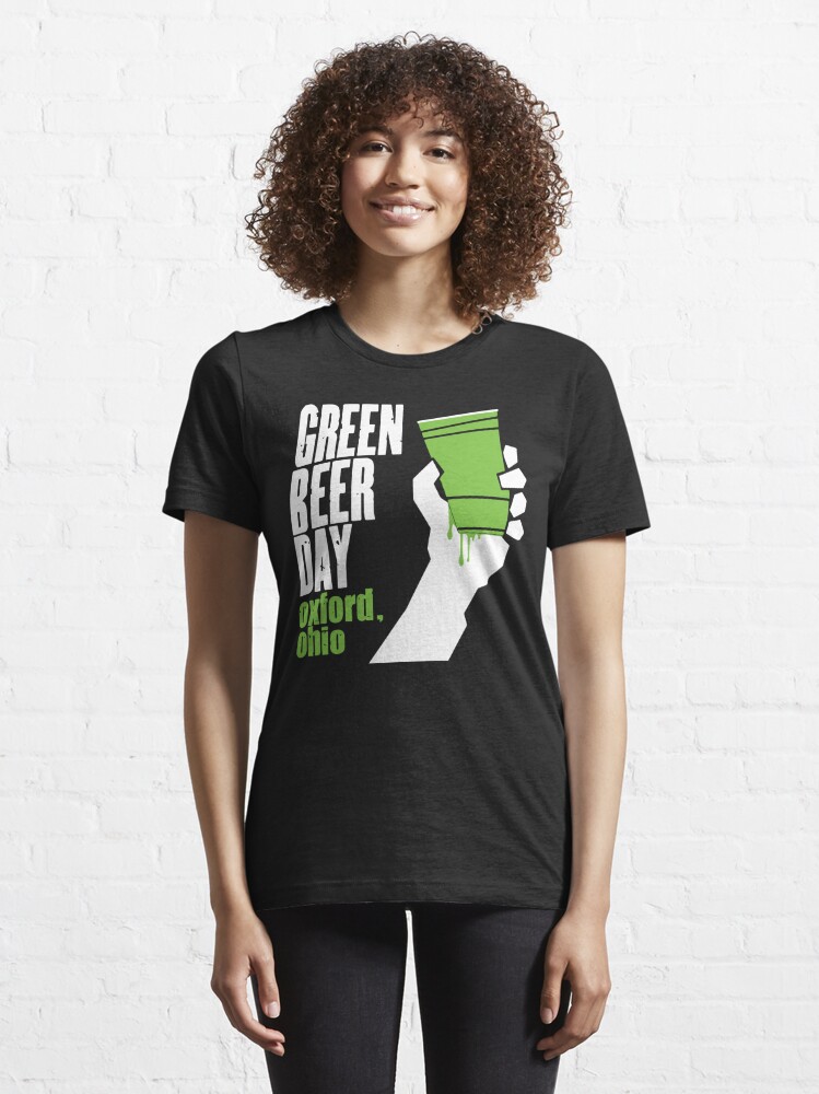 "Green Beer Day Oxford Ohio" Tshirt by pieperview Redbubble green