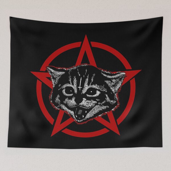Item preview, Metal music cat designed and sold by emphatic.