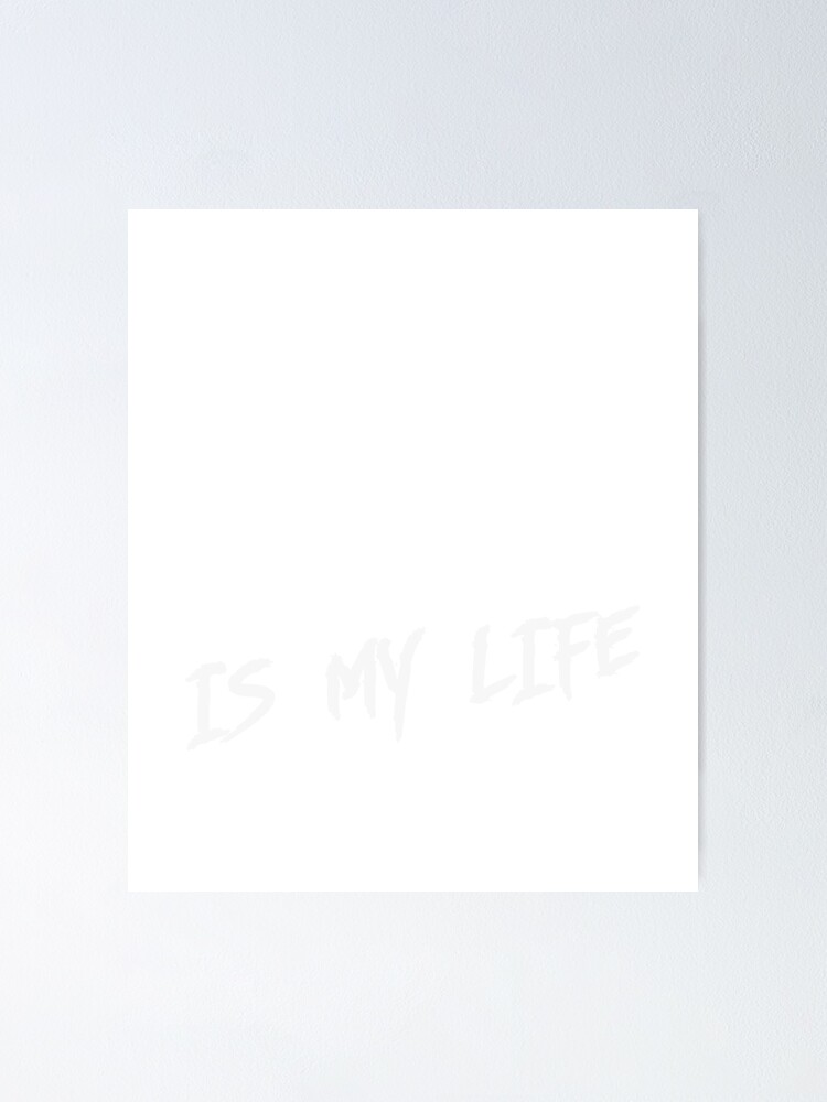 "American football is my life" Poster for Sale by we1000 Redbubble