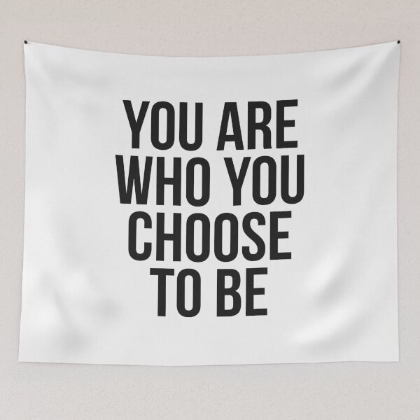 Item preview, You Are Who You Choose To Be designed and sold by Healthy AF.