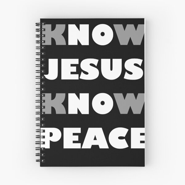 Item preview, Know Jesus, Know Peace! No Jesus, No Peace! designed and sold by evahhamilton.