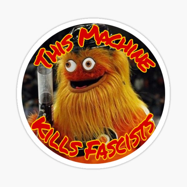 This Machine Kills Fascists Sticker
