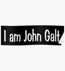Ich bin John Galt. Poster