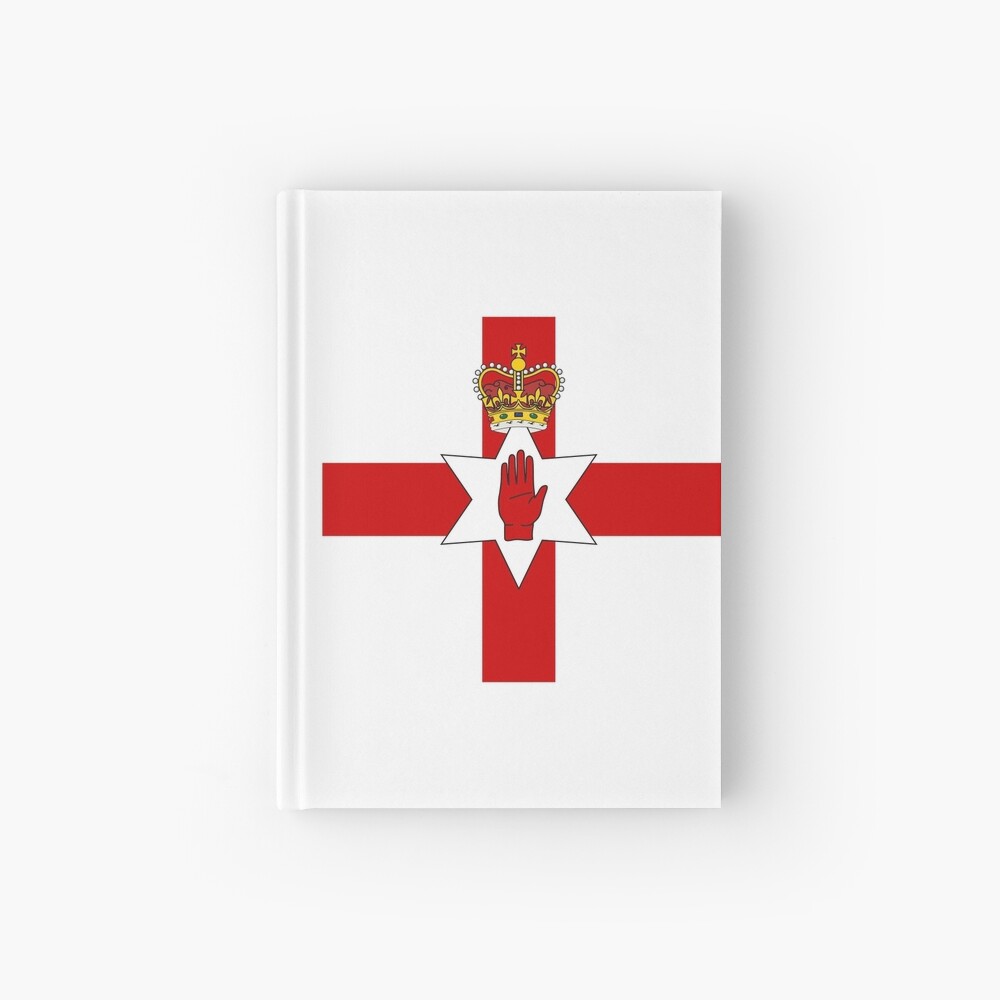 Ulster Banner (flag of Northern Ireland) Hardcover Journal