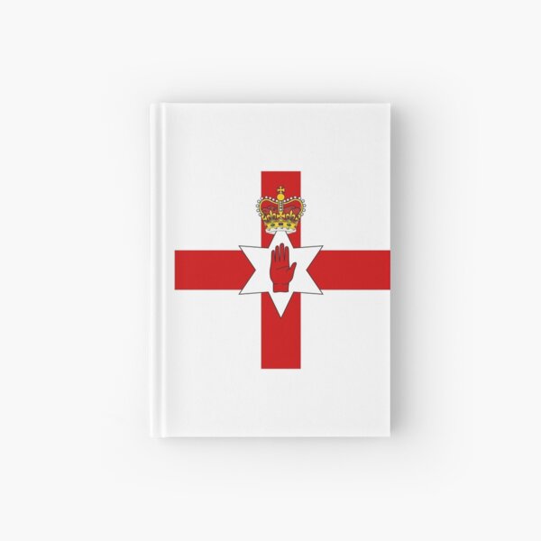 Ulster Banner (flag of Northern Ireland) Hardcover Journal