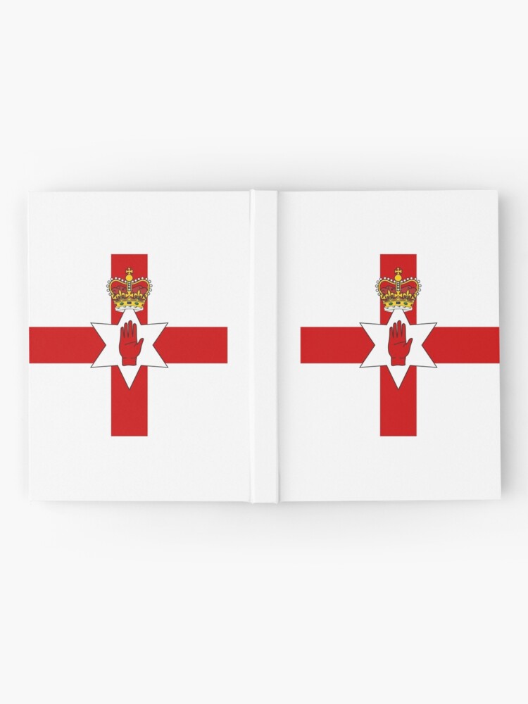 Alternate view of Ulster Banner (flag of Northern Ireland) Hardcover Journal