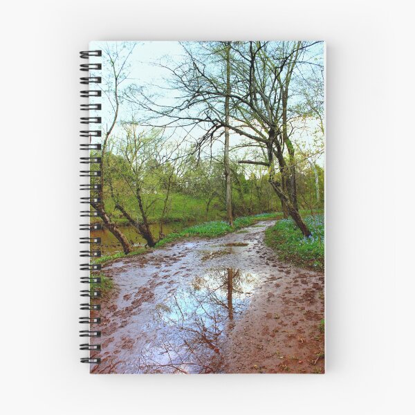 Item preview, Muddy Path near Stone Bridge designed and sold by Cecilia Carr.