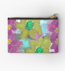 FLORAL MASHUP Zipper Pouch