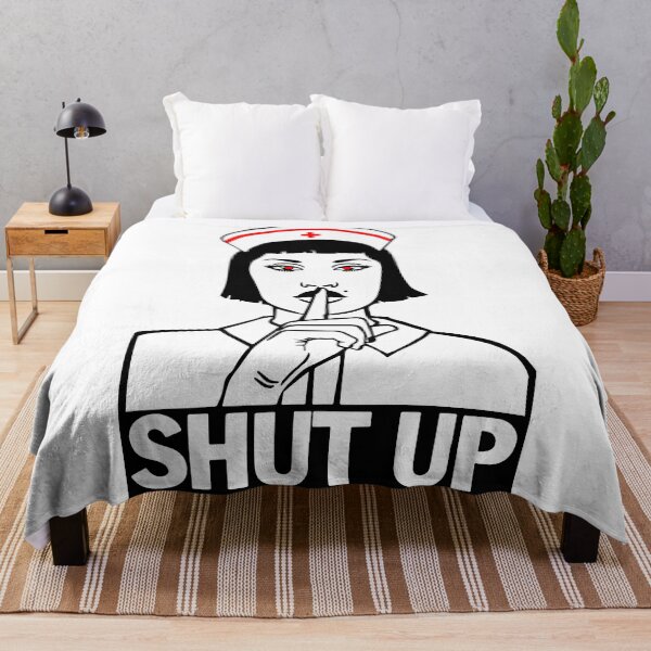 Item preview, The Nurse Says Shut Up! designed and sold by lotusland.