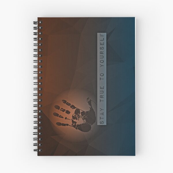 Item preview, Stay True To Yourself (dark red/black/gray/blue) designed and sold by Scott Mitchell.