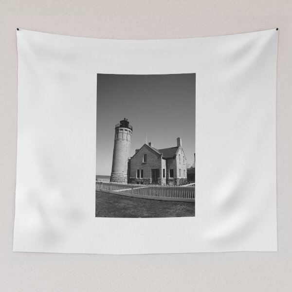 Item preview, Lighthouse - Mackinac Point, Michigan designed and sold by Frank Romeo.