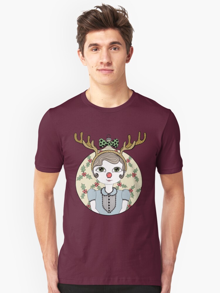 Alternate view of Waiting for Santa Slim Fit T-Shirt