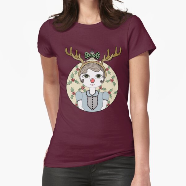 Waiting for Santa Fitted T-Shirt