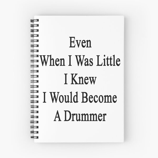 Item preview, Even When I Was Little I Knew I Would Become A Drummer  designed and sold by supernova23.