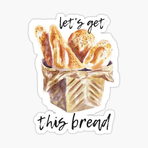 Meme Bread Stickers Redbubble - boy with the bread peeta mellark roblox