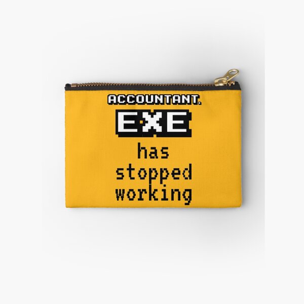 Item preview, Accountant Exe Stopped Working designed and sold by BlueRockDesigns.