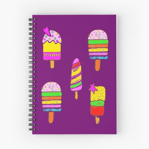 Item preview, five ice lollies (popsicles) designed and sold by Wendy Massey.