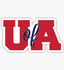 U of A - University of Arizona Sticker