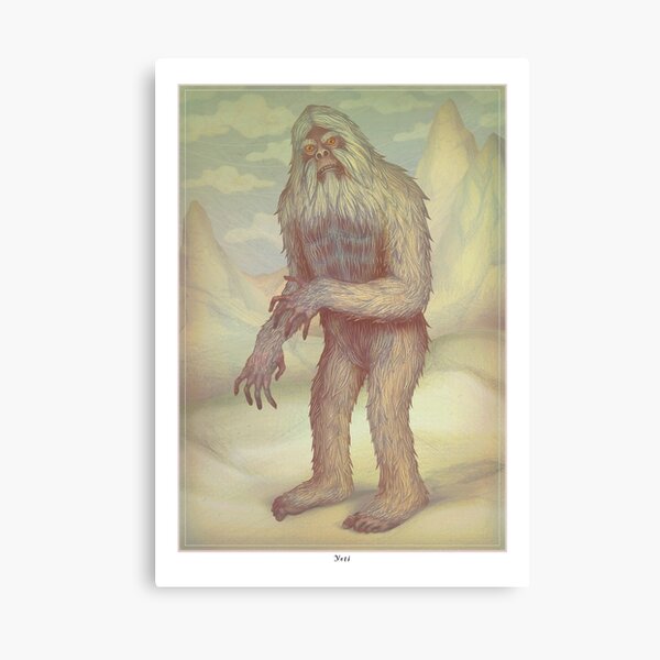Yeti Canvas Print
