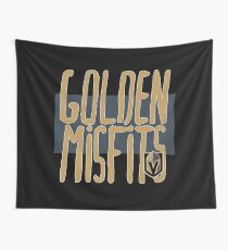 Vegas Golden Knights (VGK Golden Misfits) Wall Tapestry